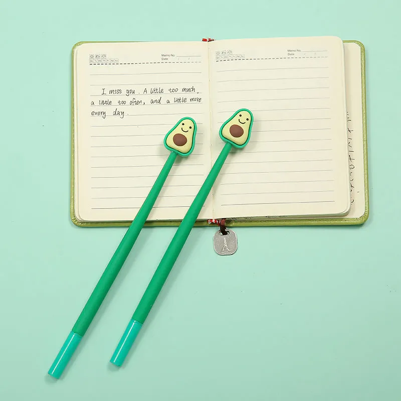 22375 AVOCADO WIGGLE BUDDY GEL PEN-48