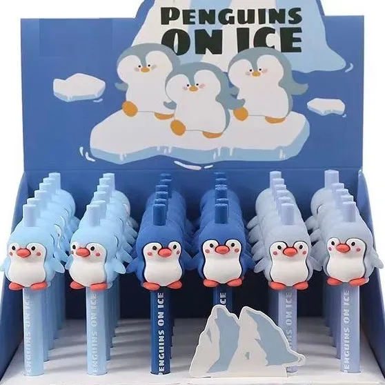 22485 PENGUIN RETRACTABLE GEL PEN-36