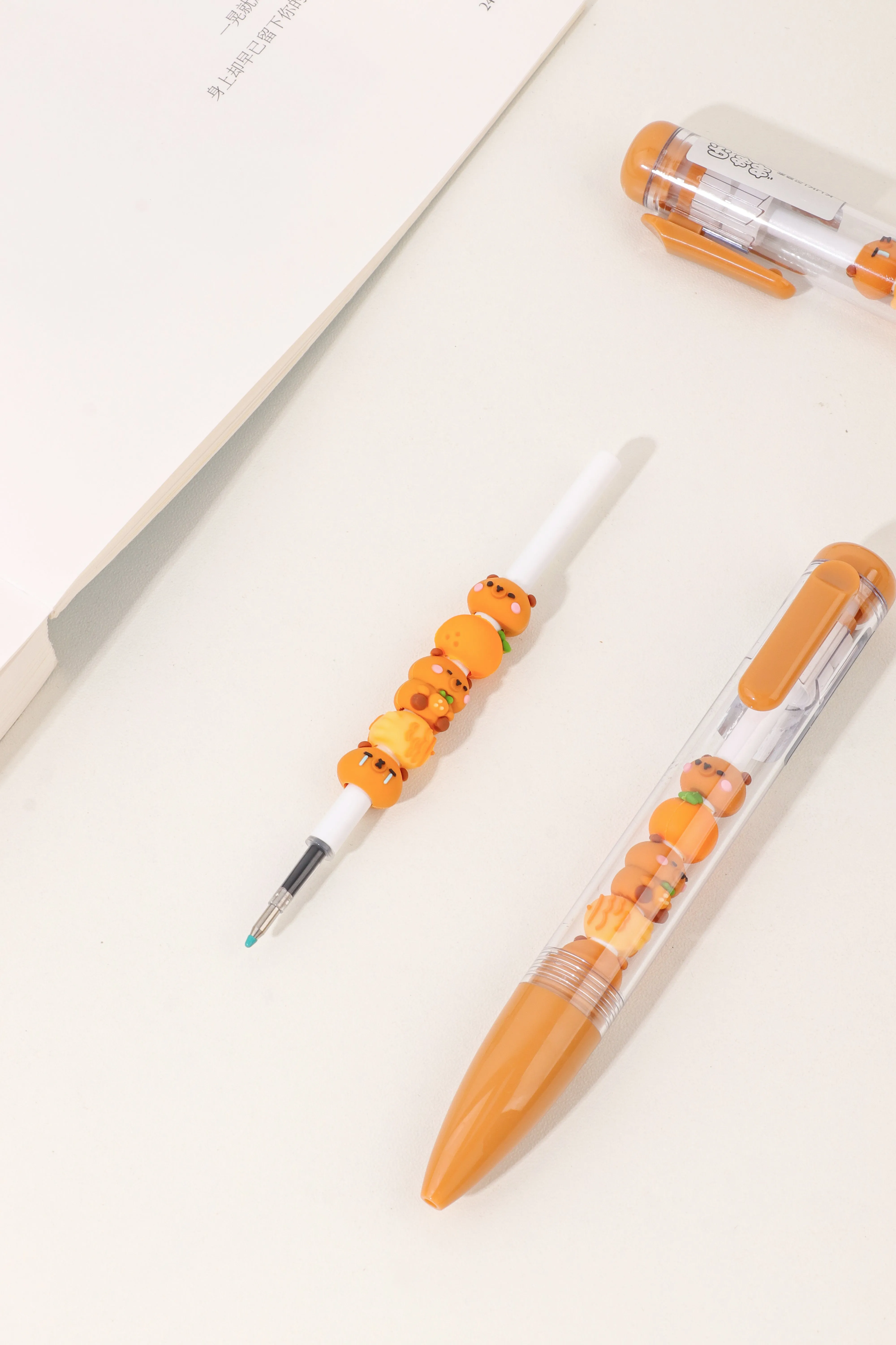 22647 CAPYBARA STACK GEL PEN-48