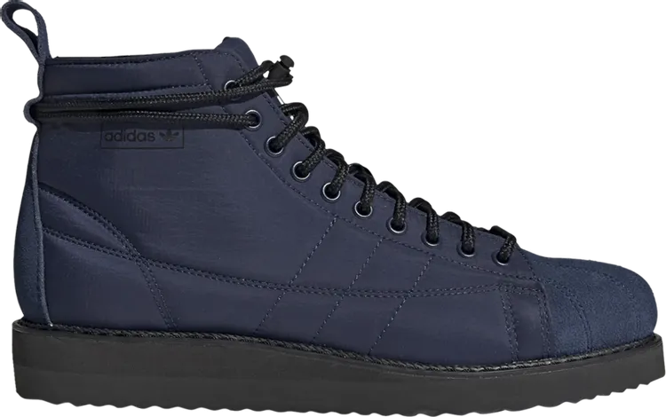 Adidas Wmns Superstar Boot 'Night Indigo', blue