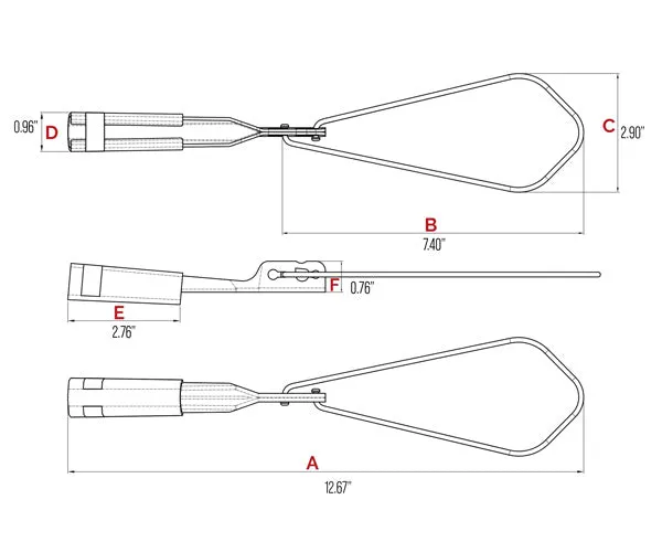 Aluminum Wedge Clamp For Aerial Cable