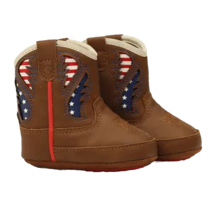 Ariat Infant Lil' Stompers George Brown Western Boot A442002802