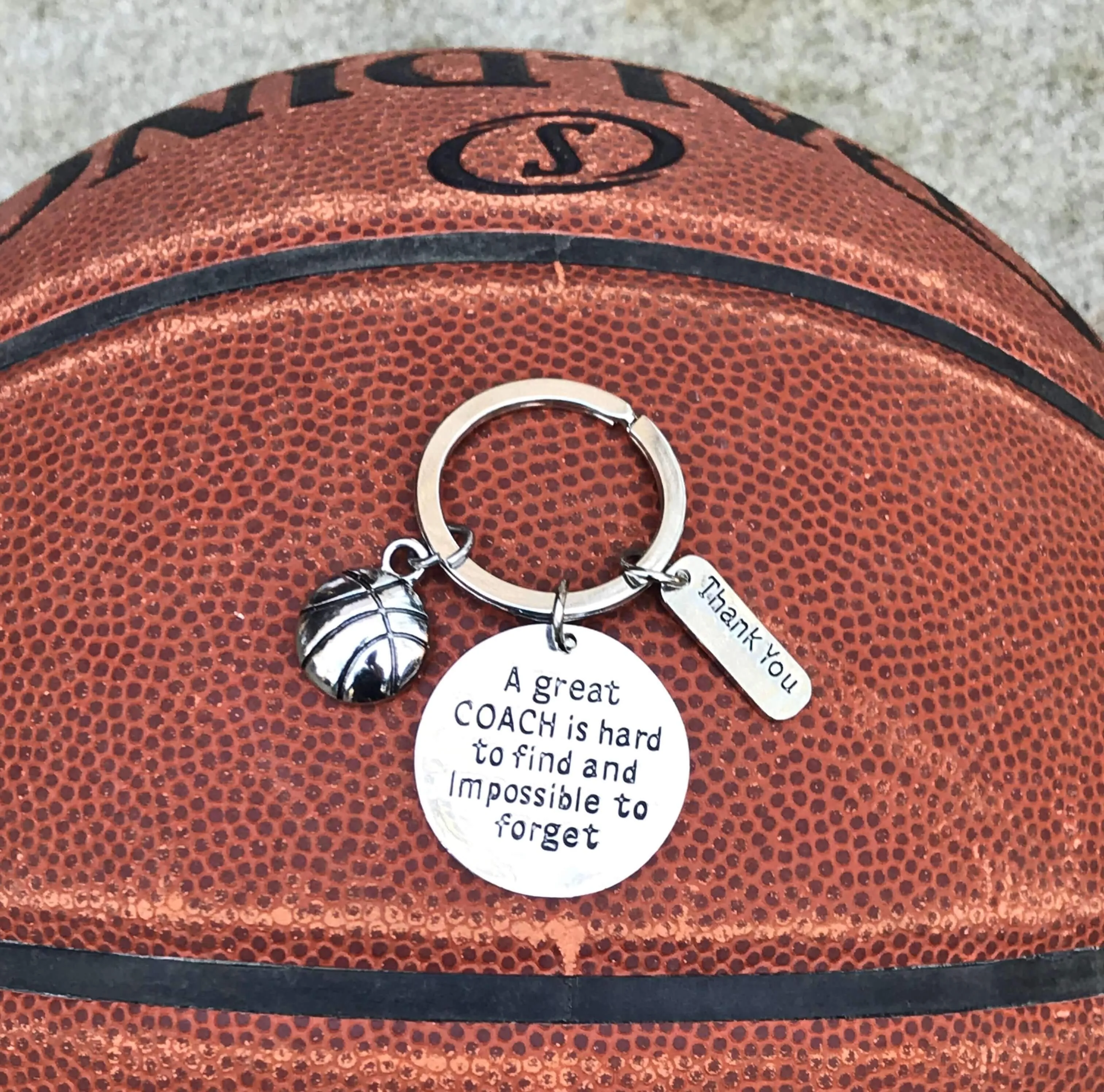 Basketball Great Coach is Hard to Find Coach Keychain