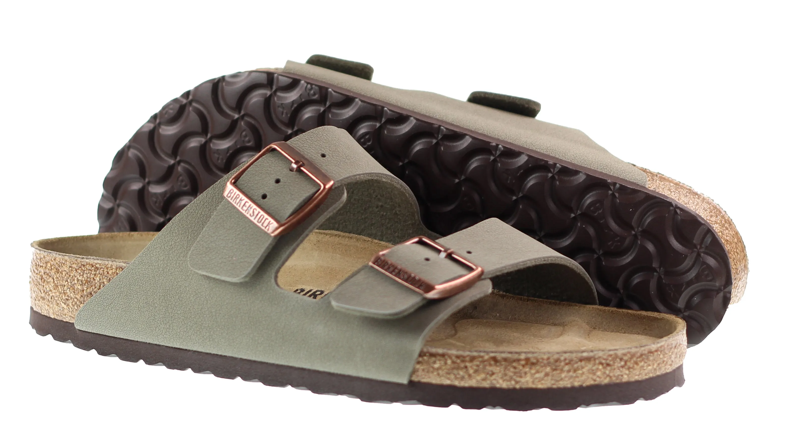 Birkenstock Mens Arizona BF Stone