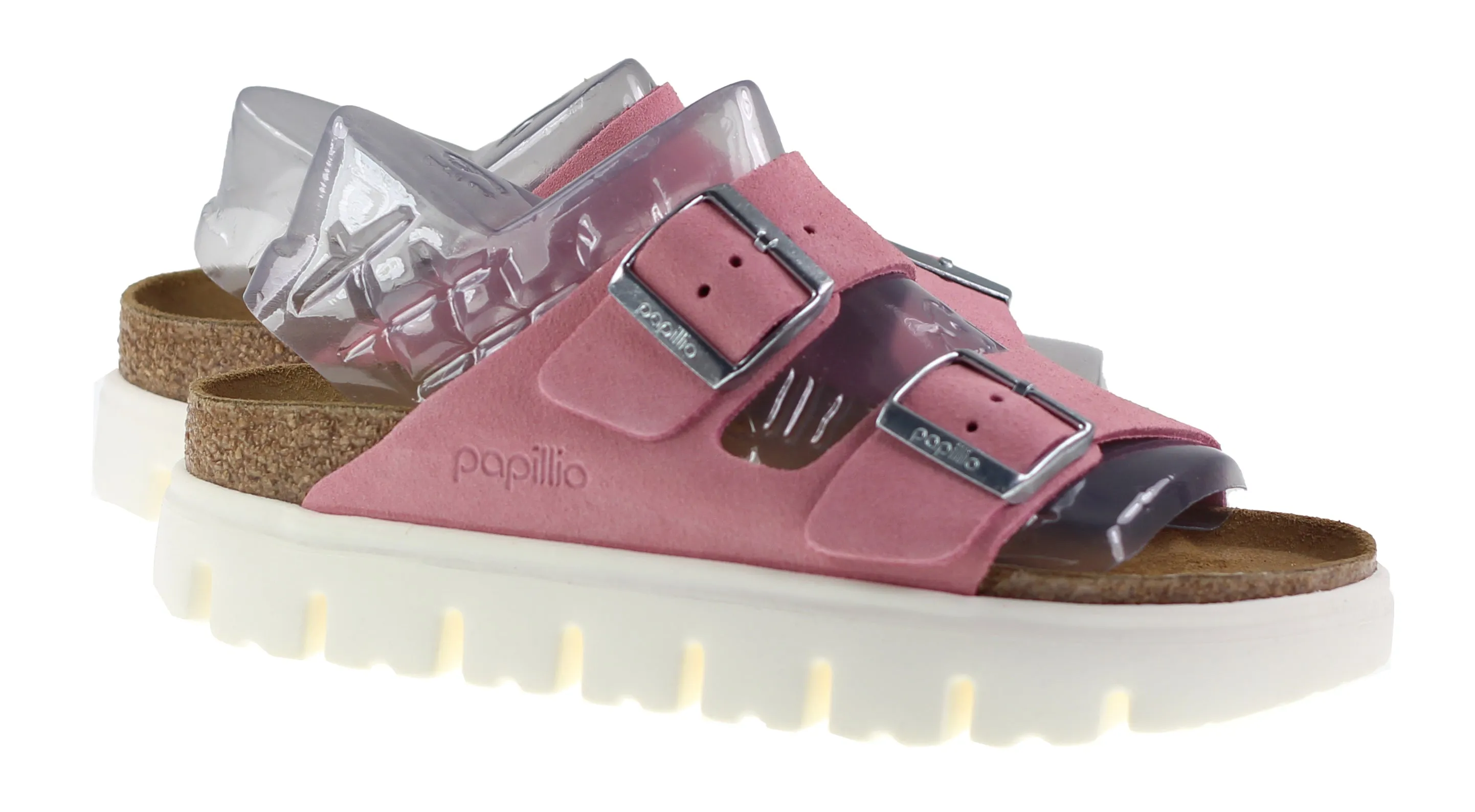 Birkenstock Womens Arizona Chunky Candy Pink