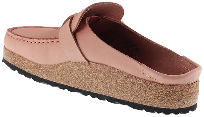 Birkenstock Womens Buckley Nubuck Leather Old Rose