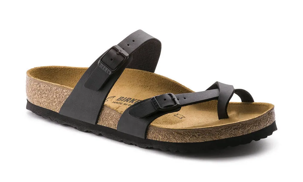 Birkenstock Womens Mayari Birko-Flor Black