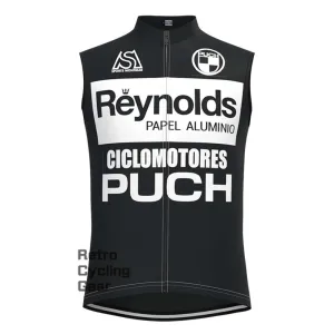 Black Reynolds Retro Cycling Vest