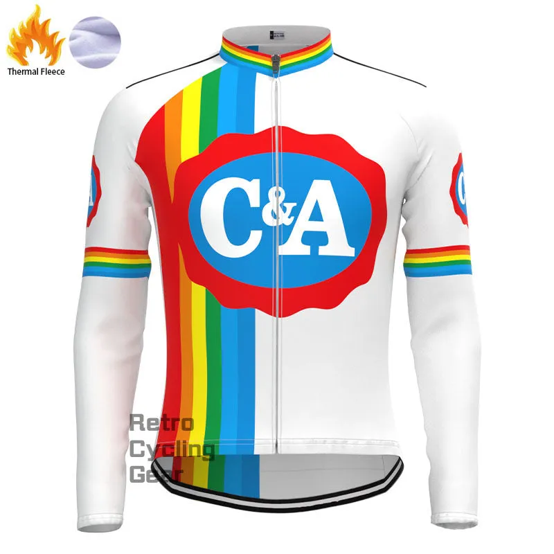 C&A Fleece Retro Long Sleeves Jerseys