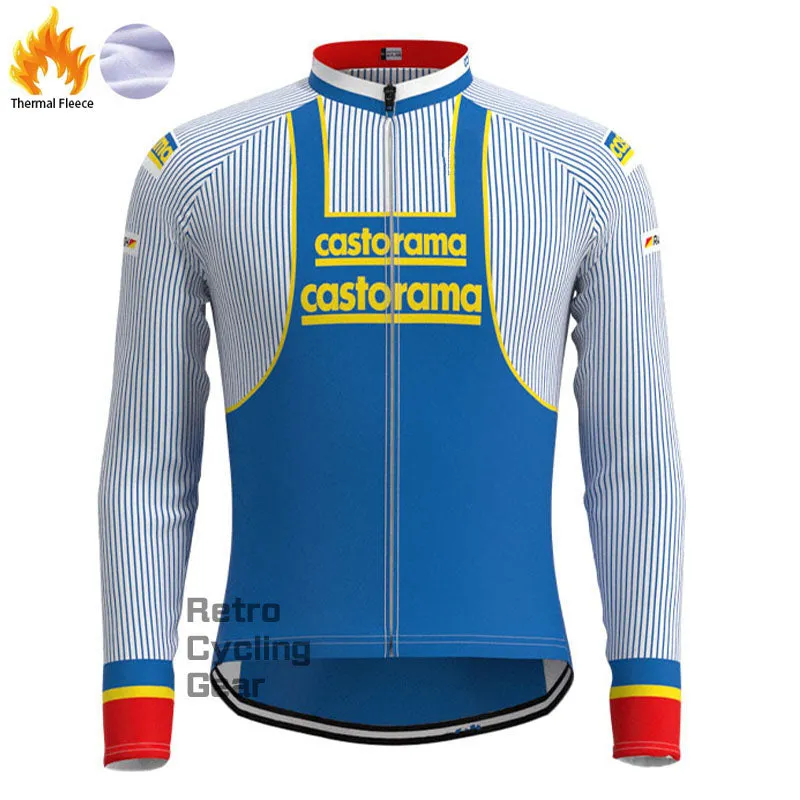 Castorama Fleece Retro Long Sleeves Jerseys