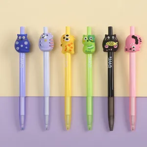 Cats Retractable Gel Pen