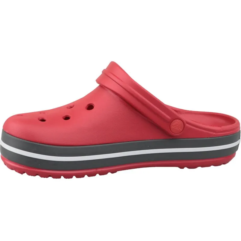 Crocs Unisex Crockband Clog Slides - Red