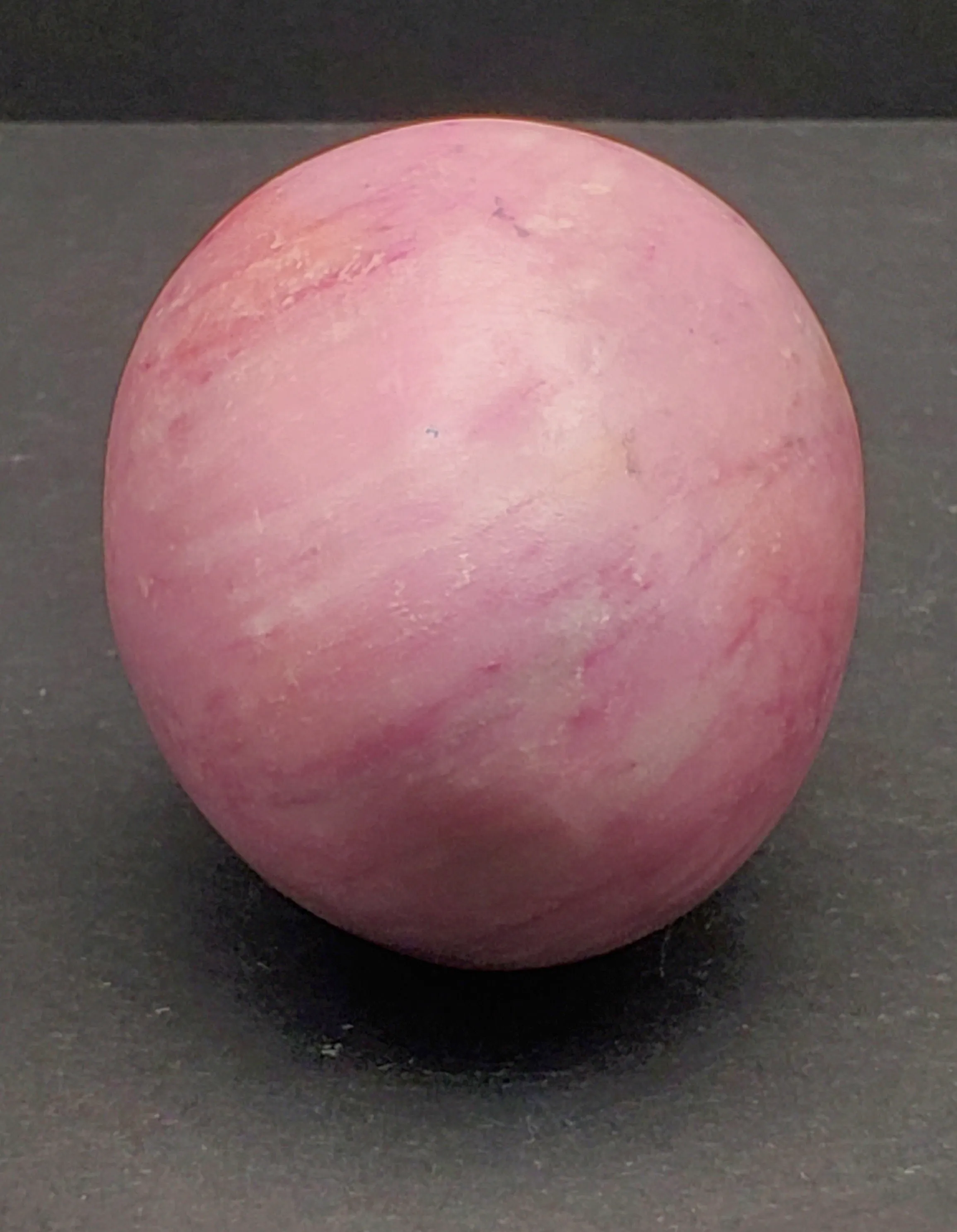 Dyed Pink Polished Stone Egg