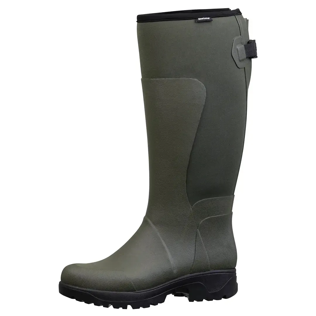 Hillside Flex Ladies Wellington Boot - Pine Green by Seeland