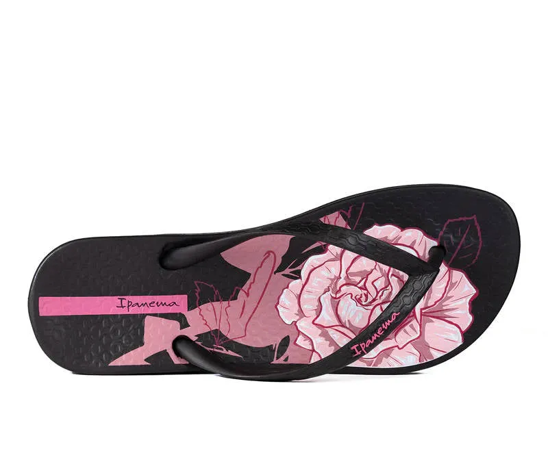 Ipanema Womens Anatomic Temas Black Pink