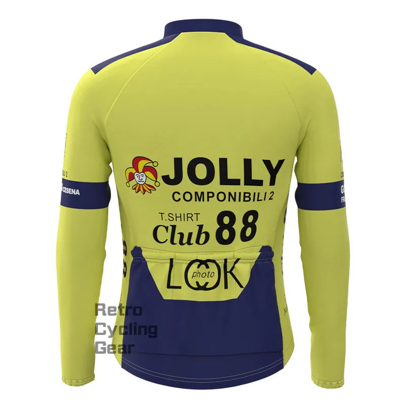 JOLLY Fleece Retro Long Sleeves Jerseys