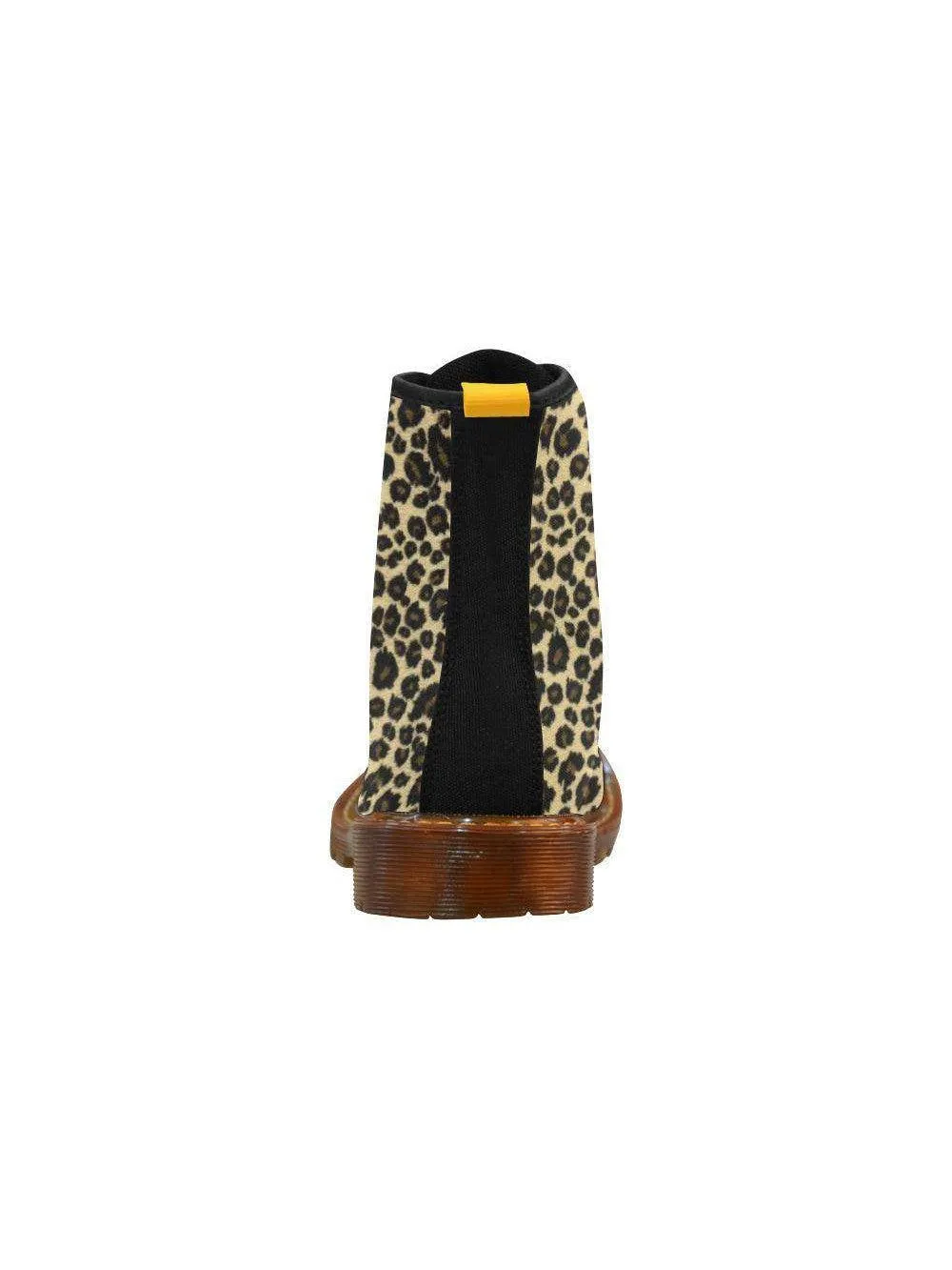 Leopard Print Women's Lace Up Combat Boots [IN STOCK]