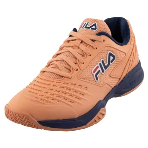 Men's Axilus 2 Energized Tennis Shoes Shell Coral and Fila Navy