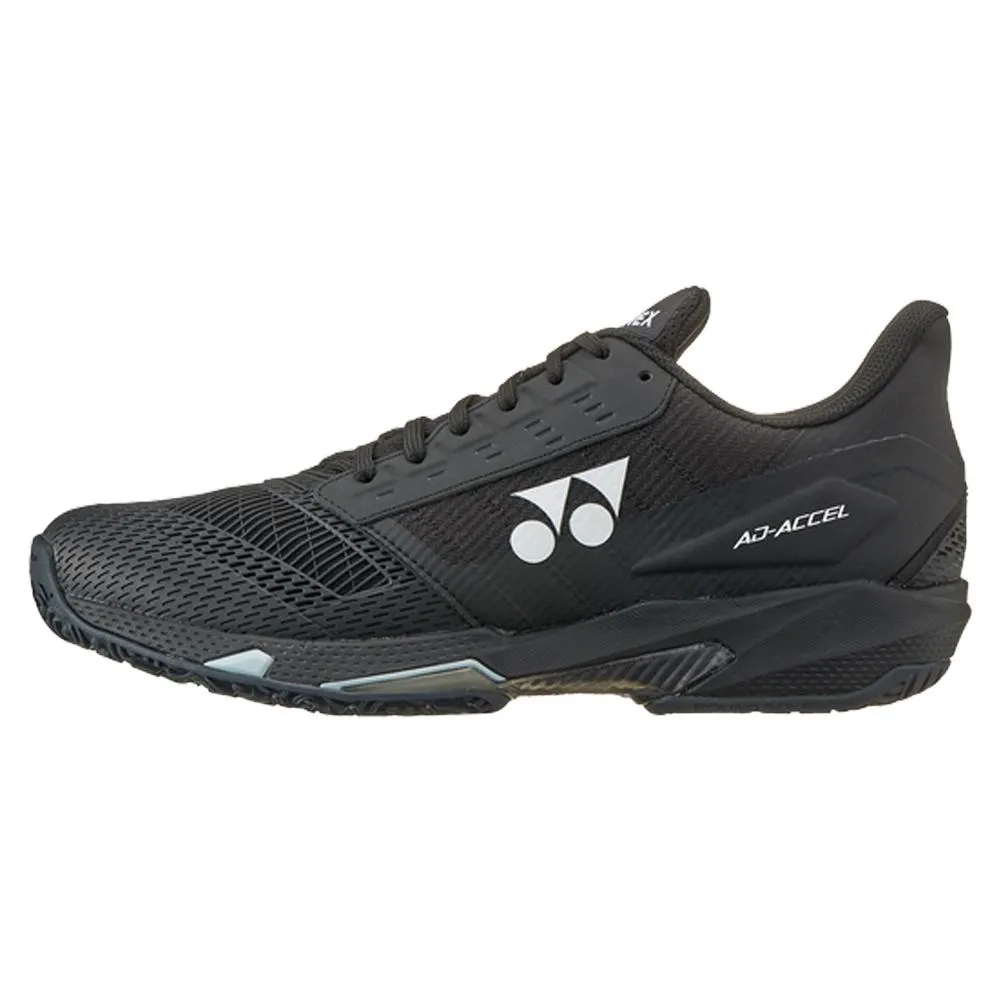 Men`s Power Cushion AD-ACCEL Clay Tennis Shoes Black