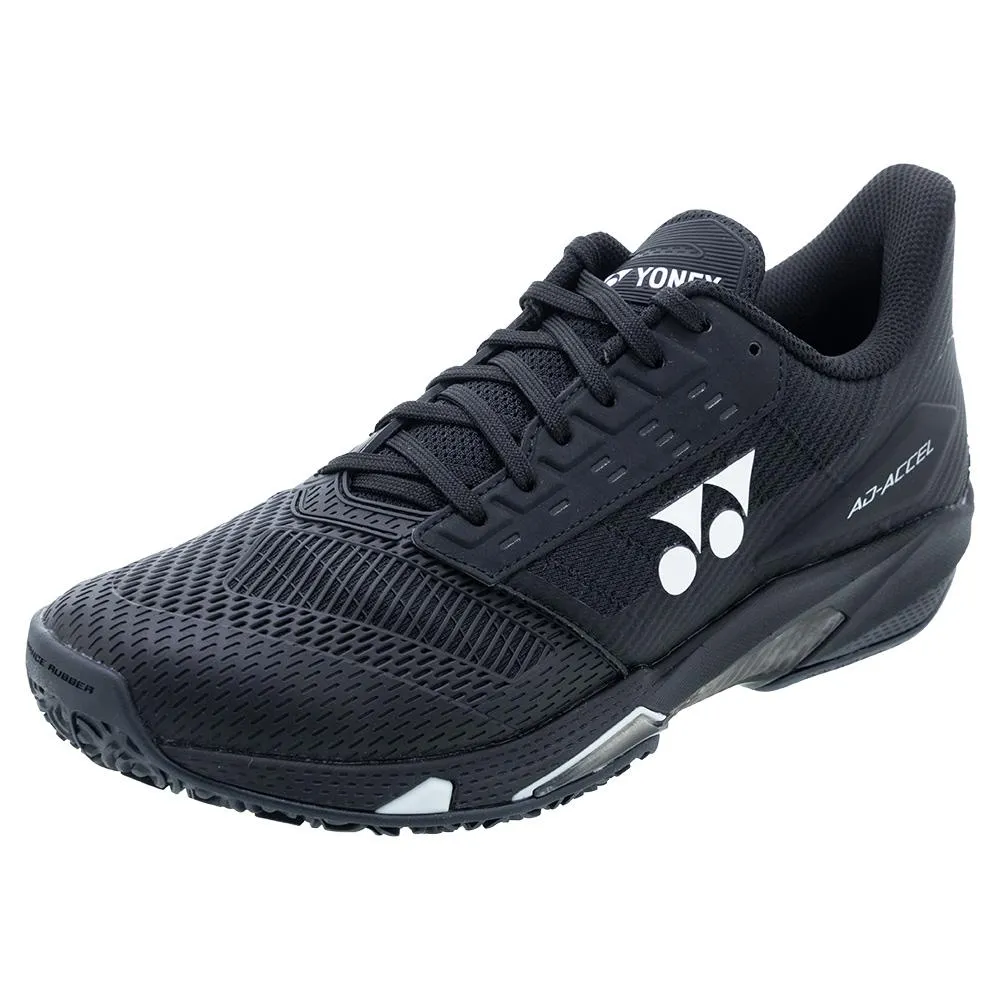 Men`s Power Cushion AD-ACCEL Clay Tennis Shoes Black