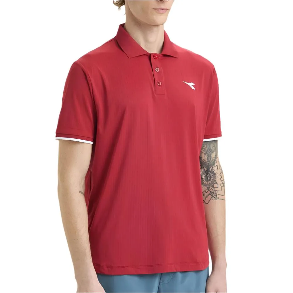 Men's Short Sleeve Icon Tennis Polo