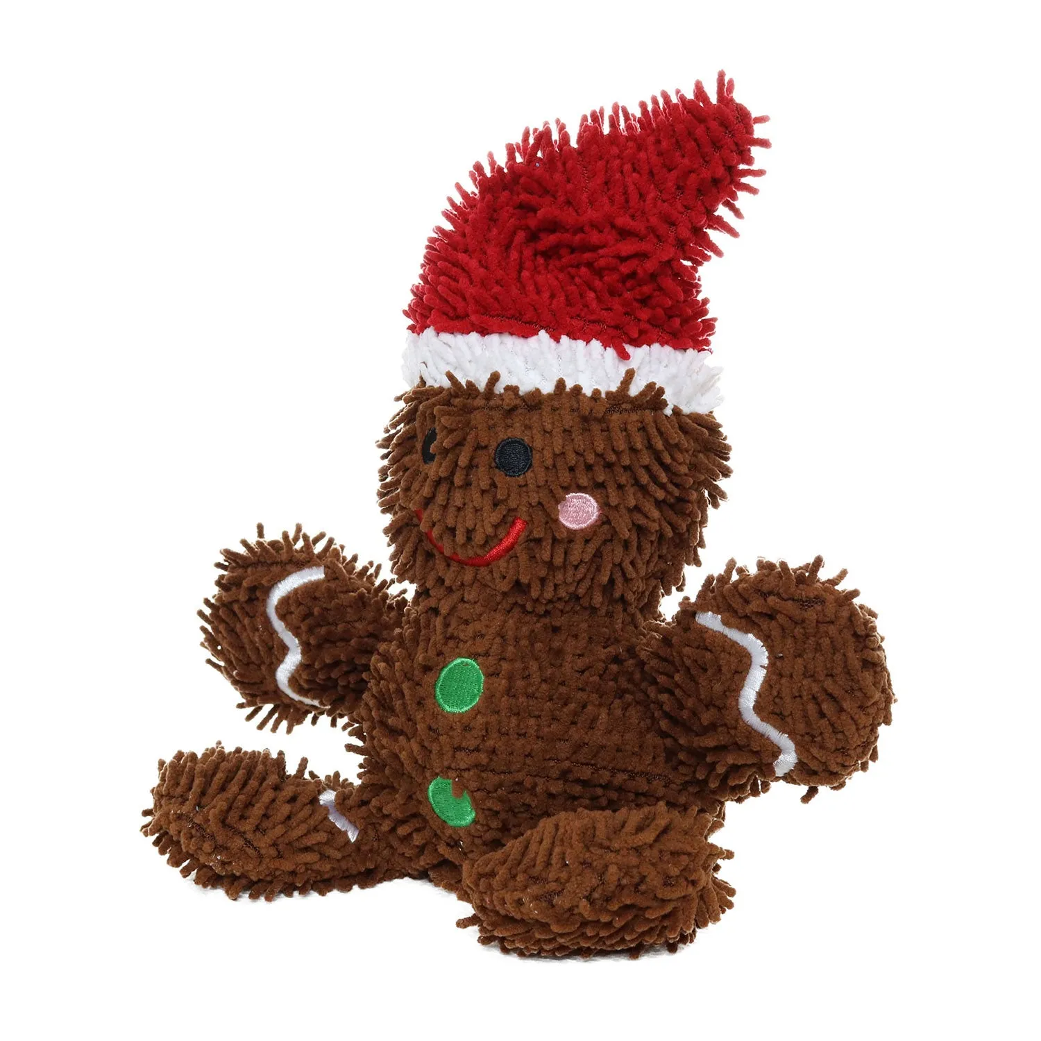 Mighty Dog Toys Microfiber Gingerbread Man