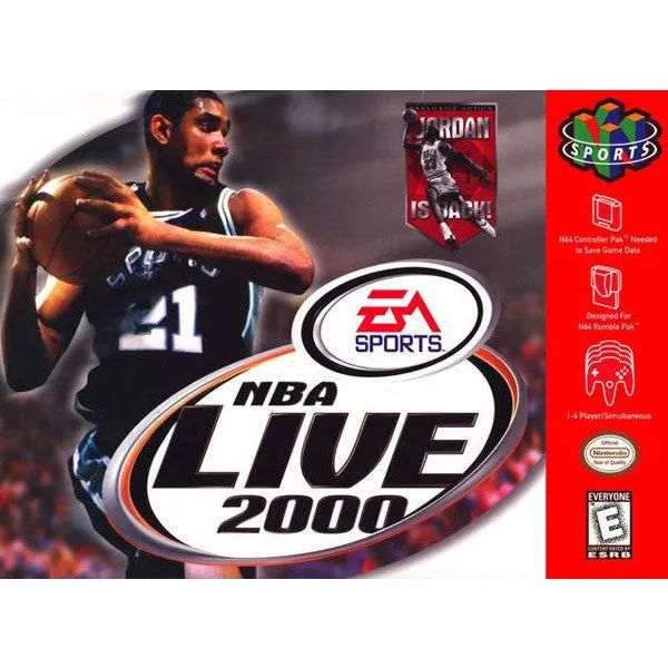 NBA Live 2000 - Nintendo 64