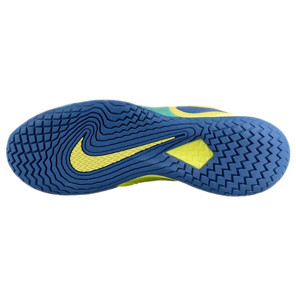 Nike Men's Air Zoom Vapor Cage 4 - Rafa - Light Lemon Twist/Game Royal