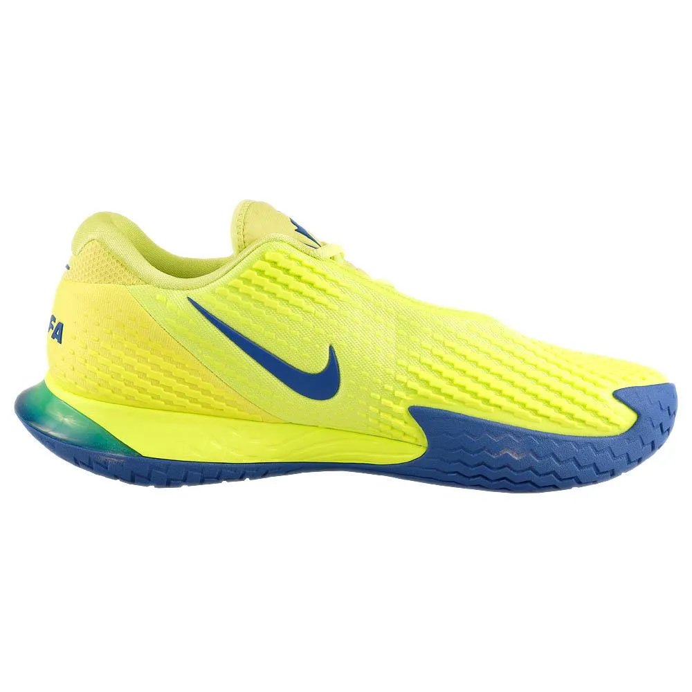 Nike Men's Air Zoom Vapor Cage 4 - Rafa - Light Lemon Twist/Game Royal