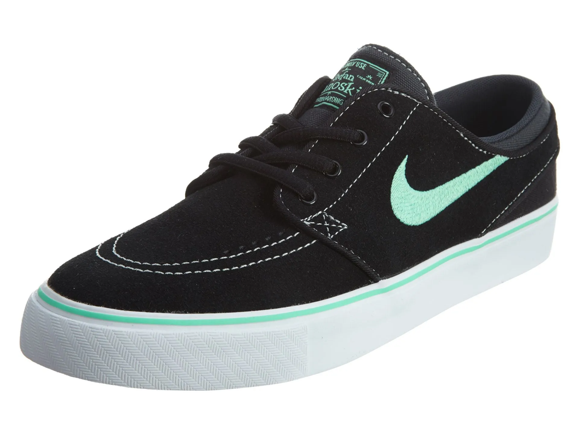 Nike Shoes SB Stefan Janoski (GS) Youth - Black/Green Glow