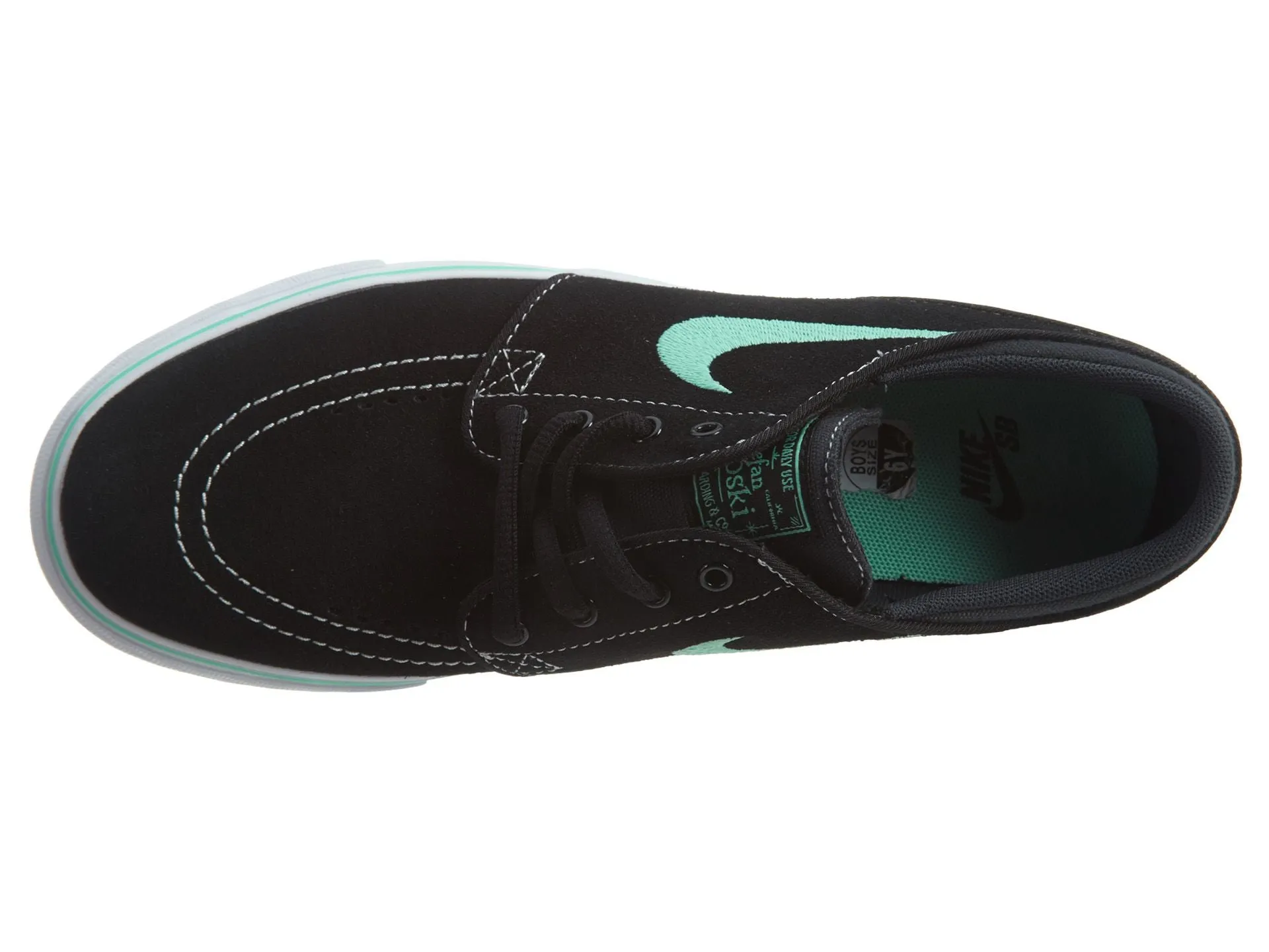 Nike Shoes SB Stefan Janoski (GS) Youth - Black/Green Glow