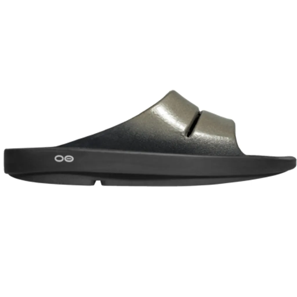 Oofos Ooahh Luxe Women's Sliders - Latte