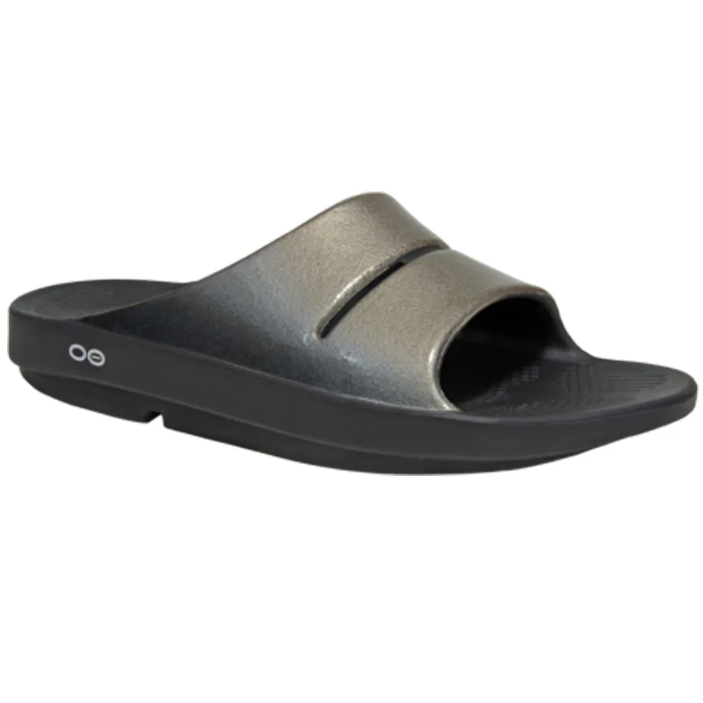 Oofos Ooahh Luxe Women's Sliders - Latte