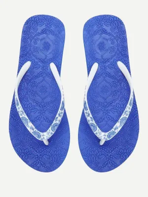 Porcelain Flip Flops