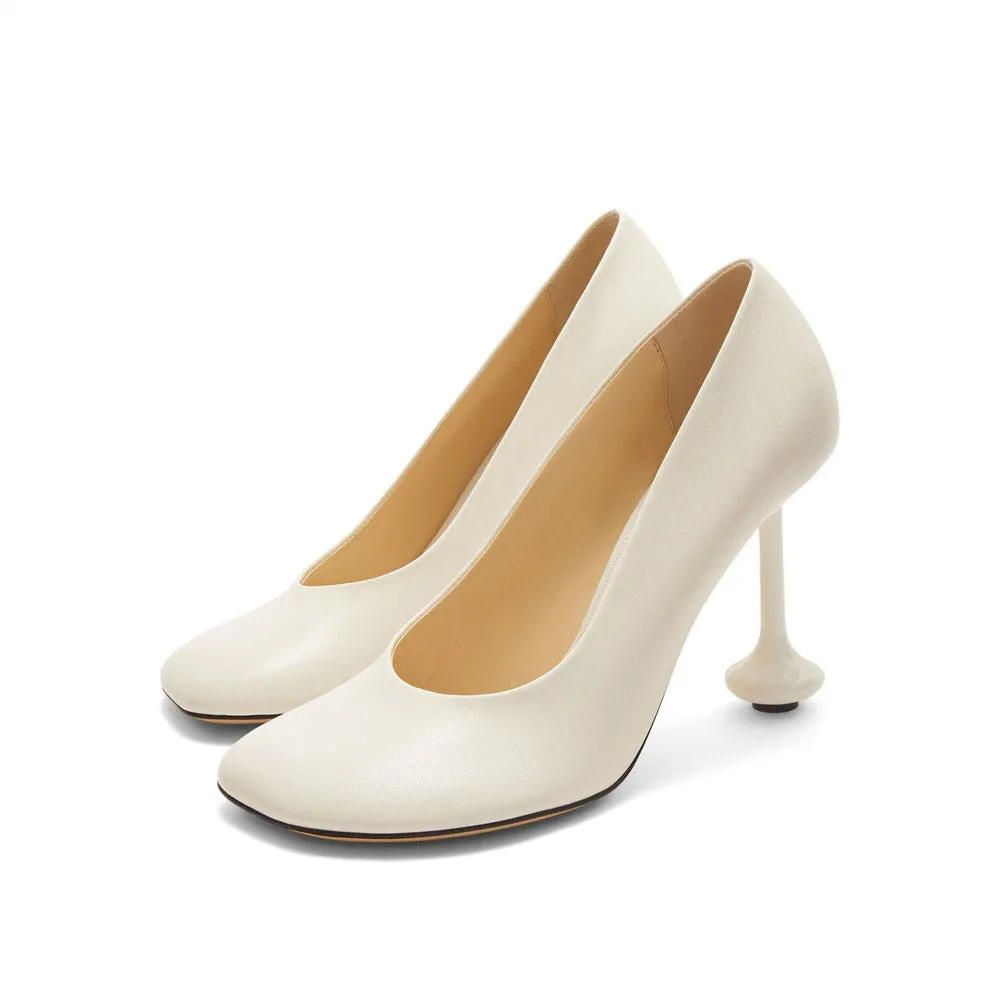 Pre Order:  Shallow Mouth Special Shape Stiletto Pumps