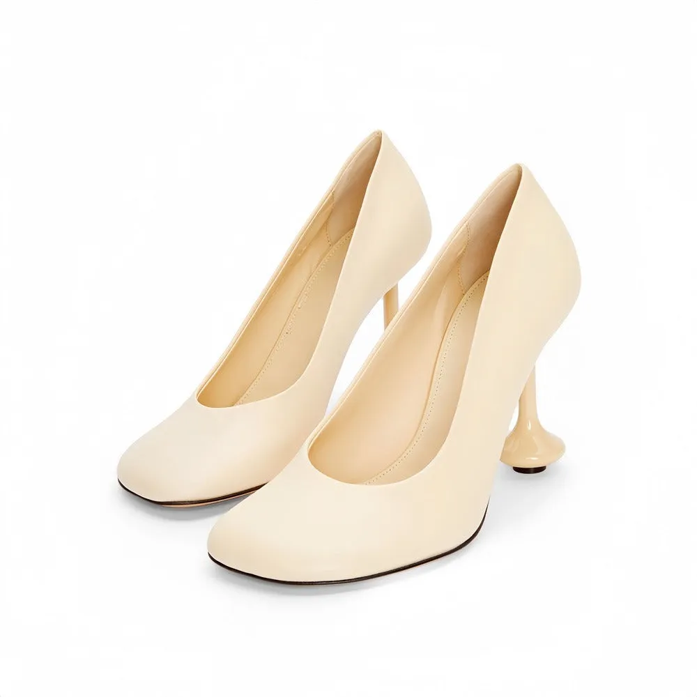 Pre Order:  Shallow Mouth Special Shape Stiletto Pumps