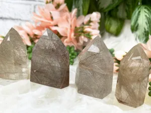 Rutile Quartz Points