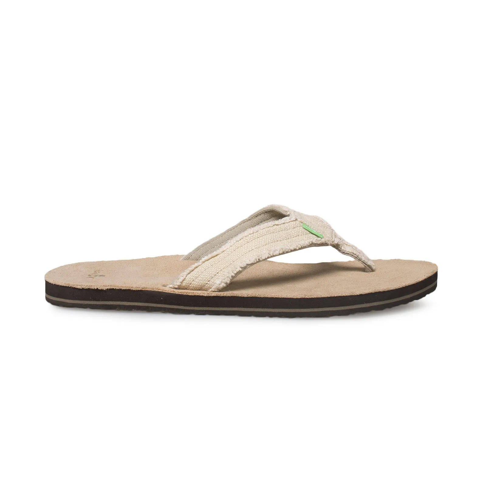 Sanuk Fraid Not Natural Flip Flops - Men's