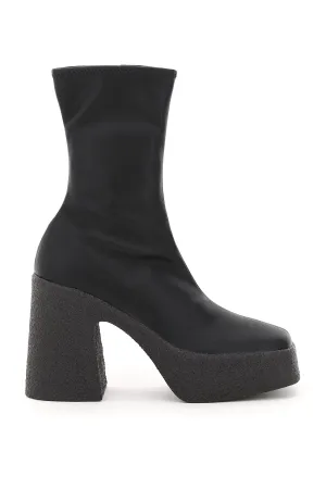 Stella mccartney thick heel stretch boots