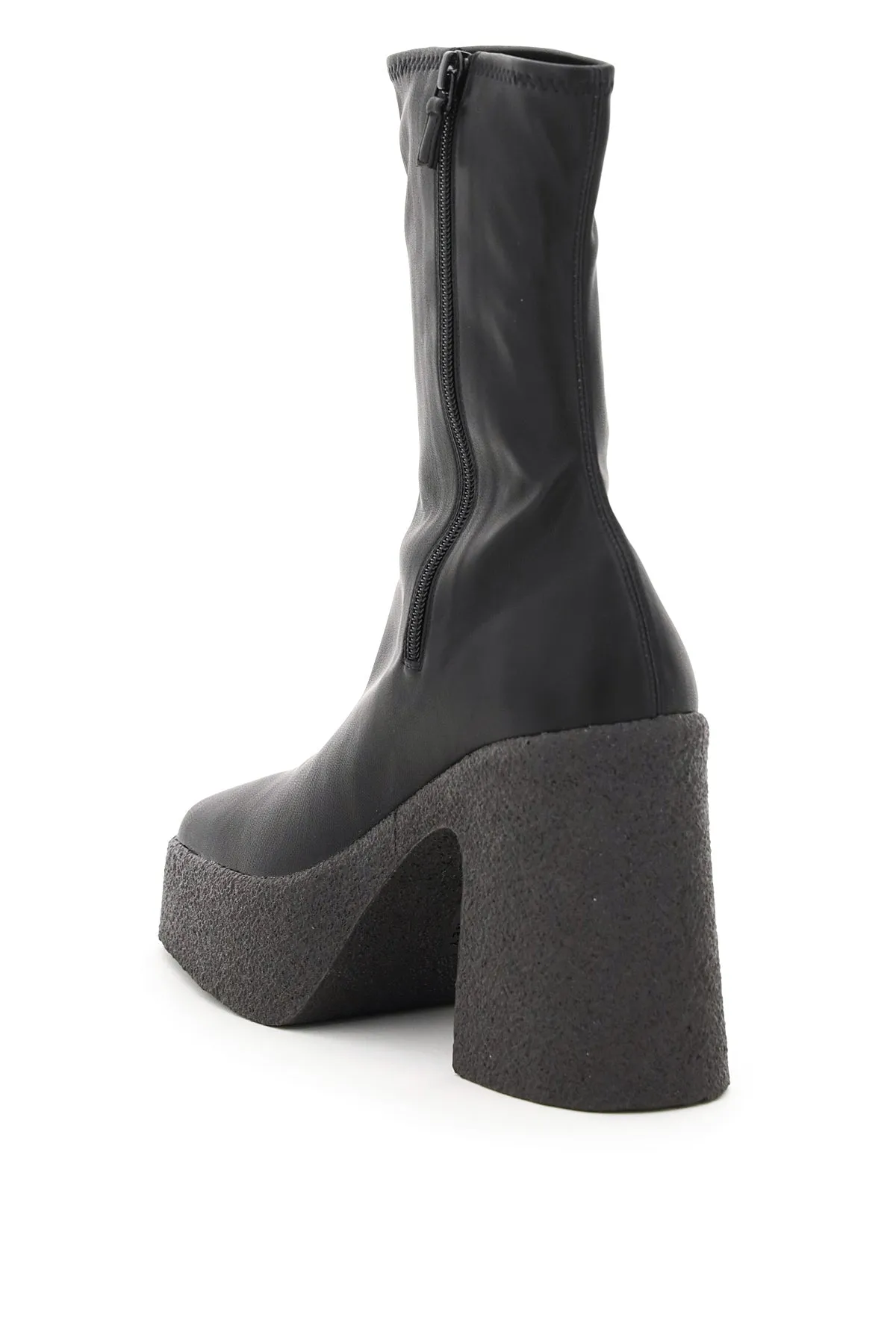 Stella mccartney thick heel stretch boots