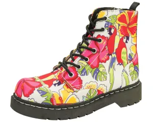 Tropical Parrot Boots - *FINAL SALE/NON-RETURNABLE