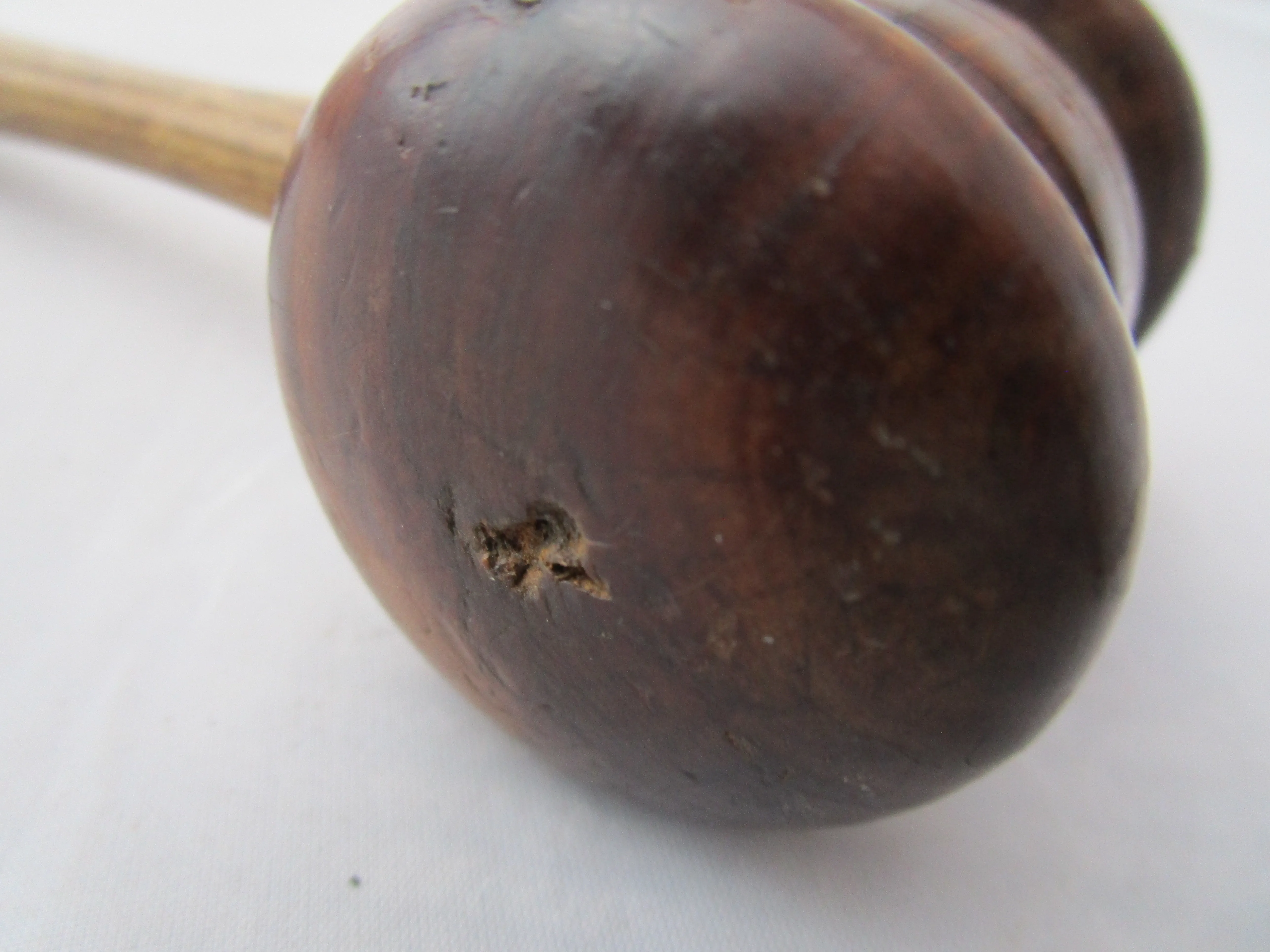 Turned Wooden Auctioneers Gavel Vintage c1960