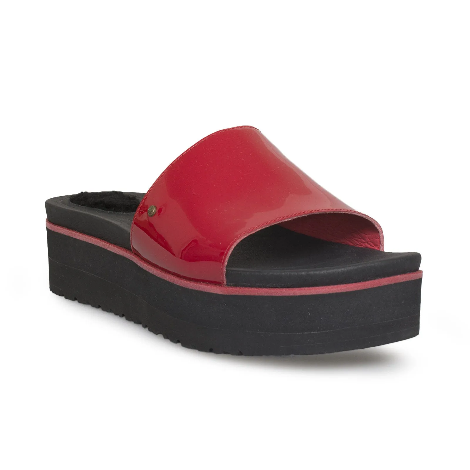 UGG Leanna Red Flip Flops