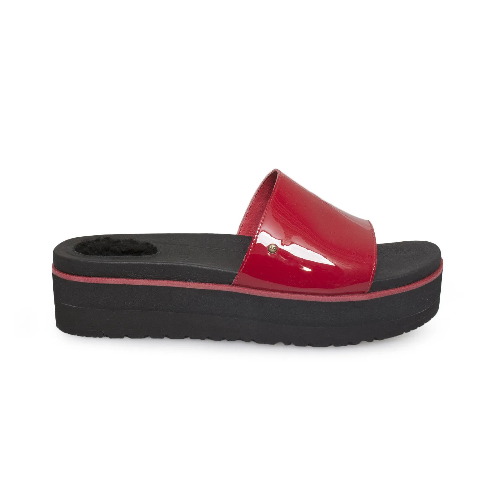 UGG Leanna Red Flip Flops