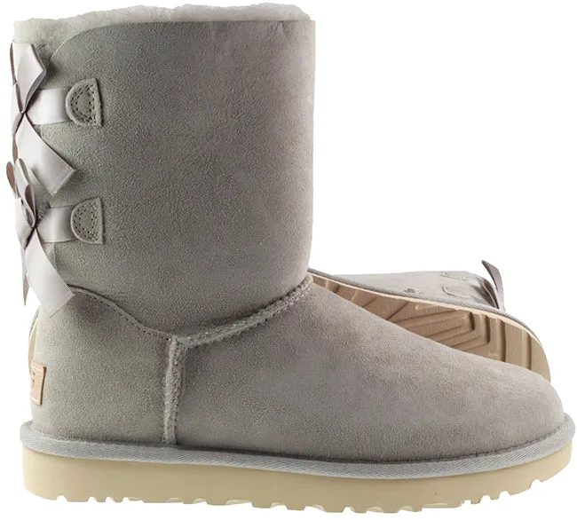 Ugg Womens Boots Bailey Bow II Goat