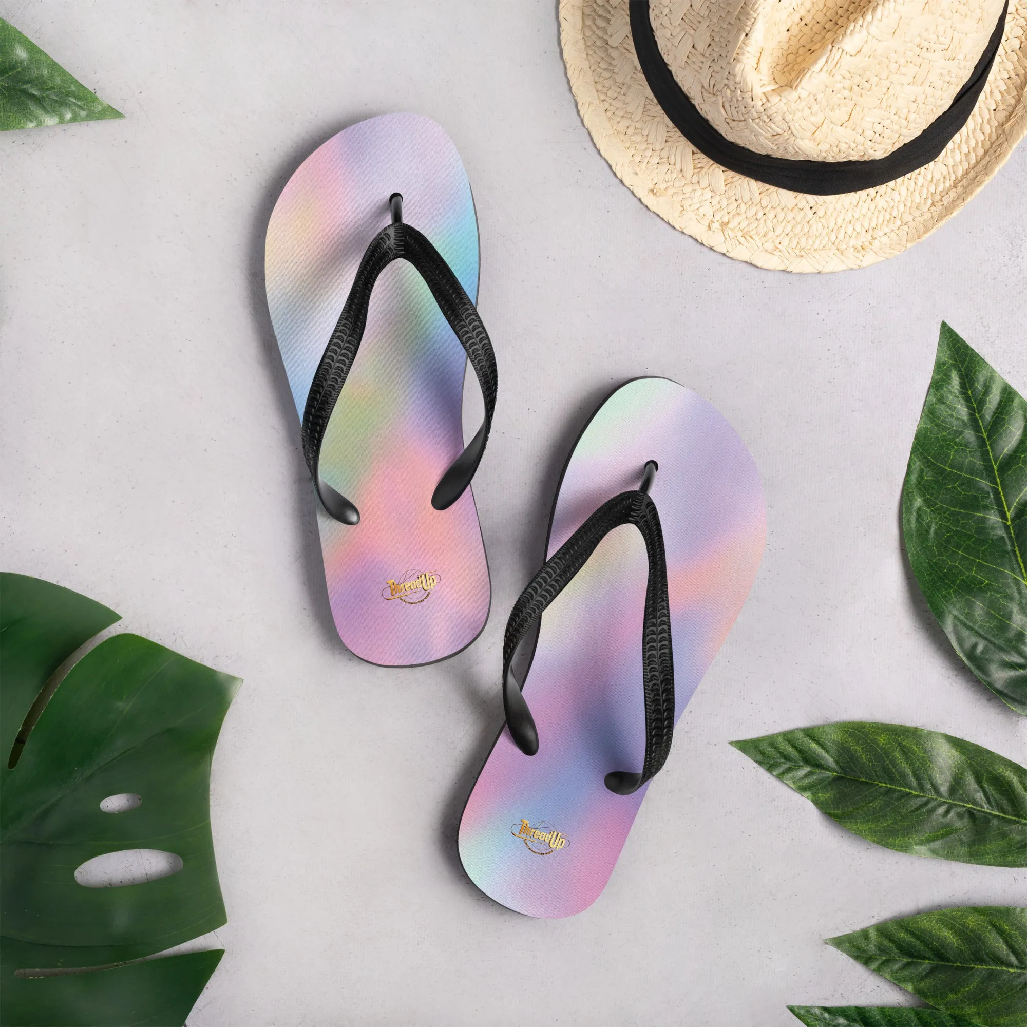 Unisex Flip-Flops - Multi Colors