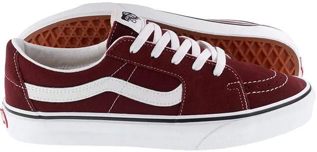 Vans Trainers Mens SK8 Low Port Royale White