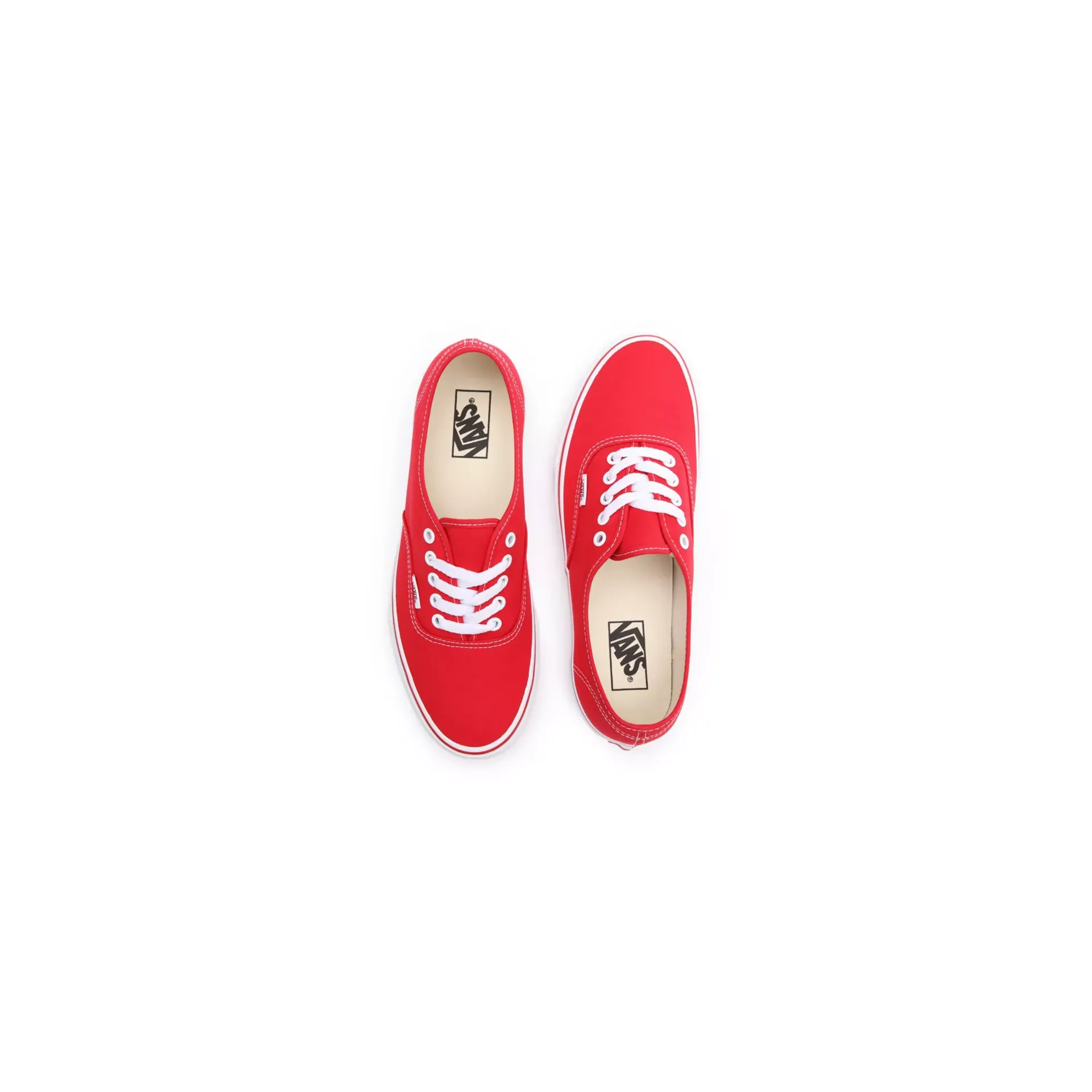 Vans Unisex Authentic Shoes - Red