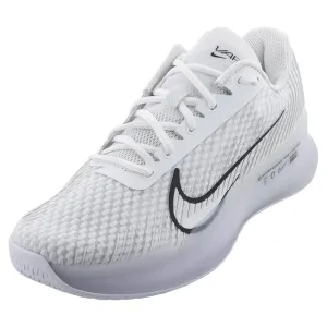 Women`s Air Zoom Vapor 11 Tennis Shoes White and Black