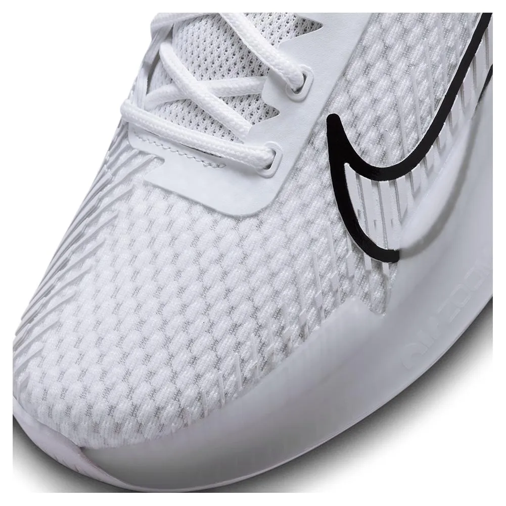 Women`s Air Zoom Vapor 11 Tennis Shoes White and Black